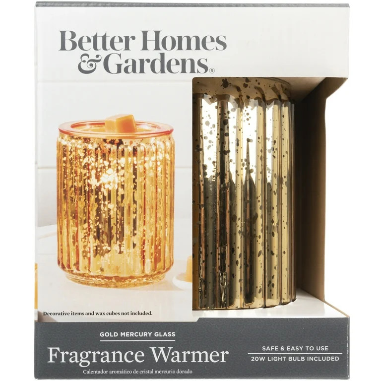 Better Homes & Gardens Full Size Fragrance Warmer, Mercury Glass | Walmart (US)