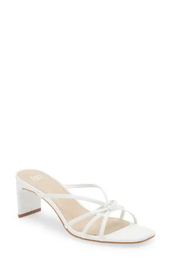 BP. Karsyn Strappy Slide Sandal in White at Nordstrom Rack, Size 9.5 | Nordstrom Rack
