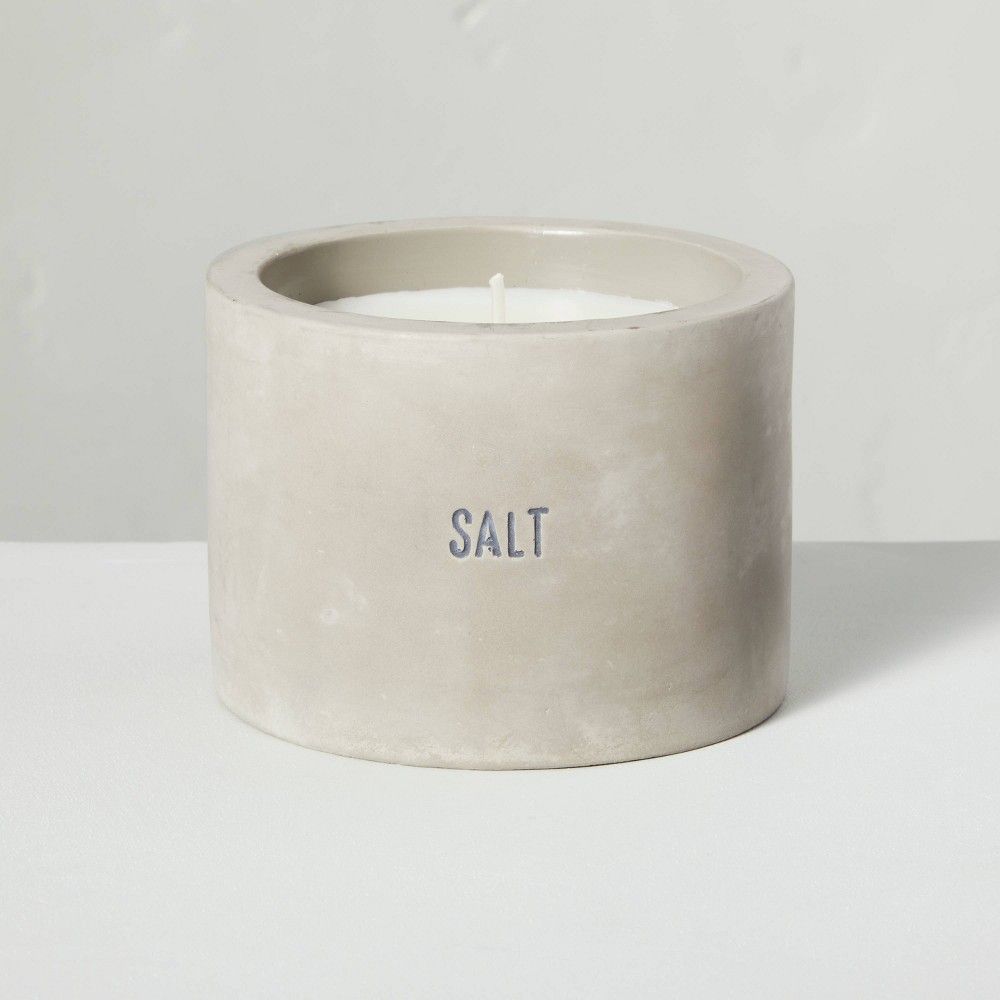 5oz Salt Mini Cement Candle - Hearth & Hand™ with Magnolia | Target