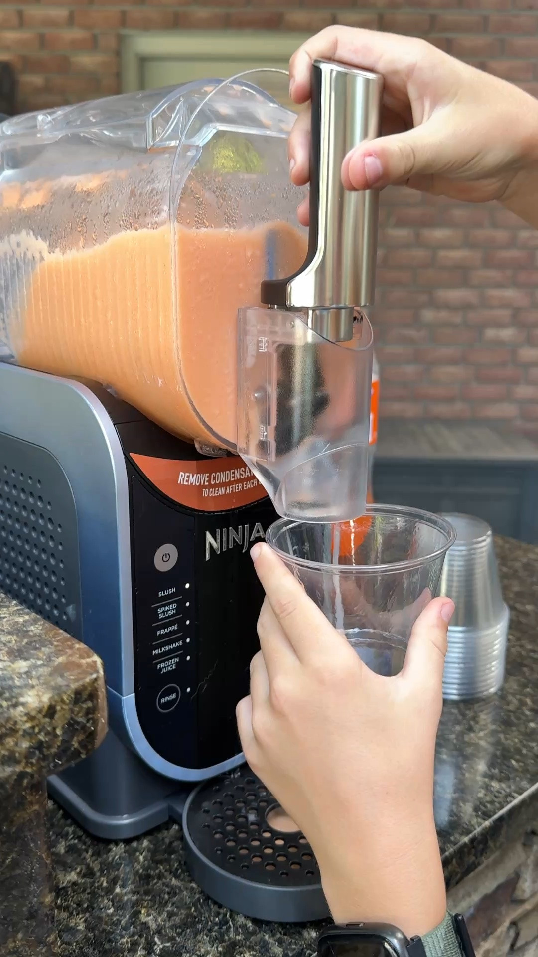 Tried this out yesterday and oh my goodness…this Ninja Slushi Frozen Drink Maker is SO much fun! We made an orange creamsicle slushy, and it was the perfect treat on a hot summer day. 🍊☀️

#LTKHome #LTKSeasonal