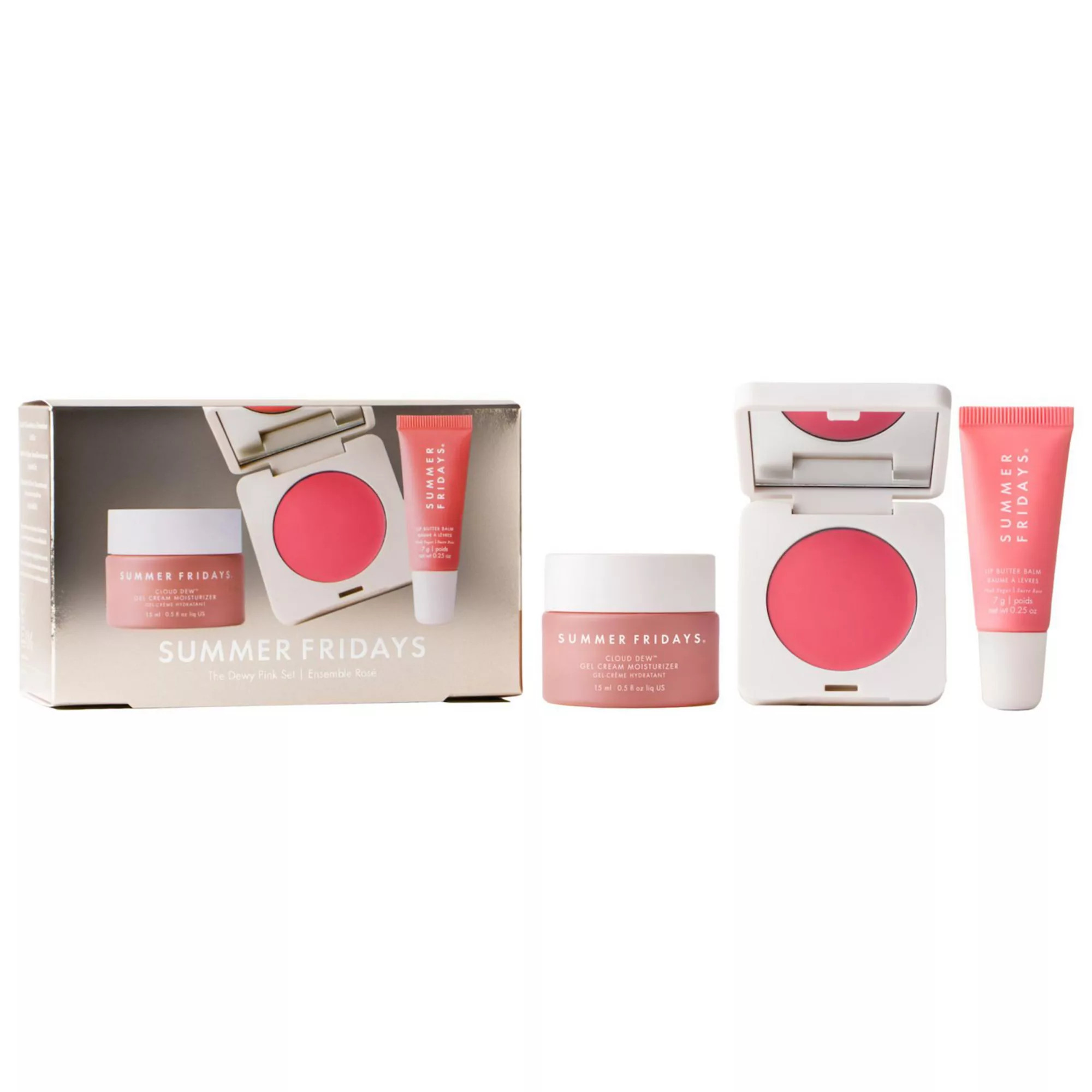 Summer Fridays The Dewy Pink Set with mini Lip Butter Balm in Pink Sugar | Kohl's