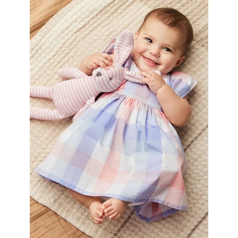 Carter's Child of Mine Baby Girl Dress, 2-Piece, Sizes 0/3-24 Months - Walmart.com | Walmart (US)