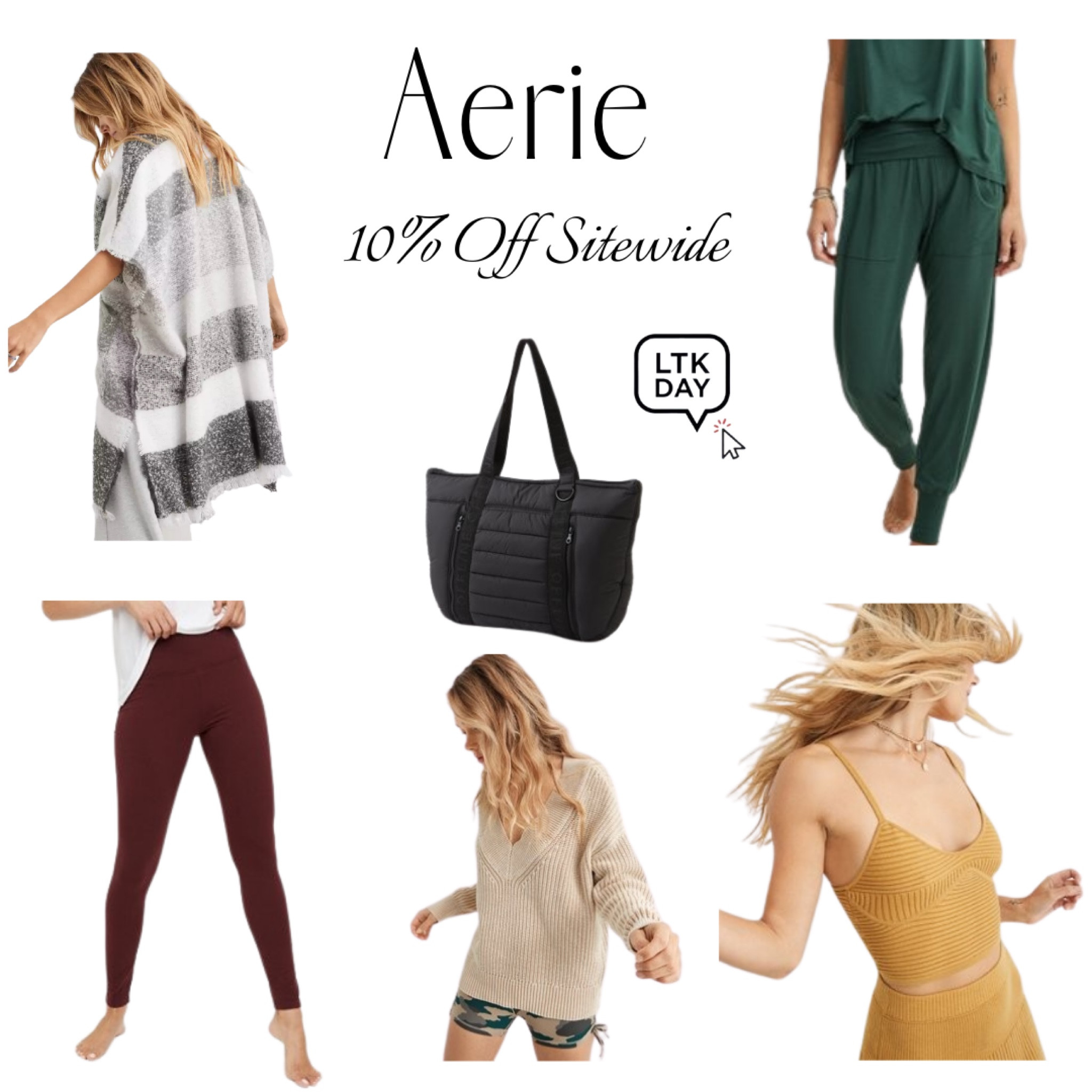The #LTKFallSale ends today, so be sure not to miss these deals from @aerie! All 10% off with the code LTKAERIE10
*
*


#LTKSale #LTKunder50 #LTKSeasonal