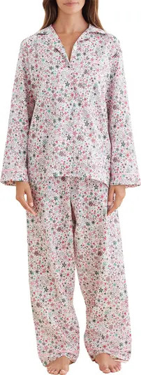 Papinelle Christmas Stars Cotton Sateen Pajamas | Nordstrom | Nordstrom