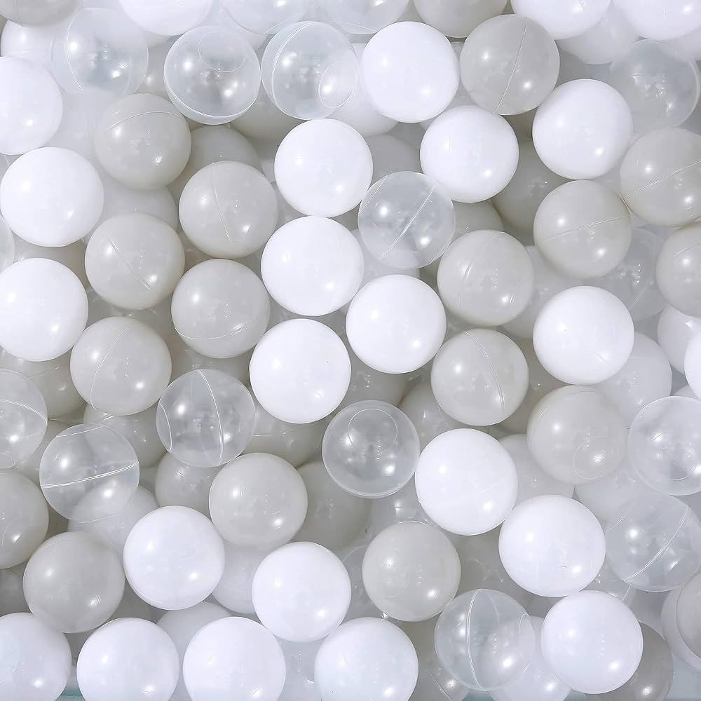 MoonxHome Ball Pit Balls for Toddlers, BPA Free Crush Proof Plastic Toy Balls for Ball Pit, Child... | Amazon (US)