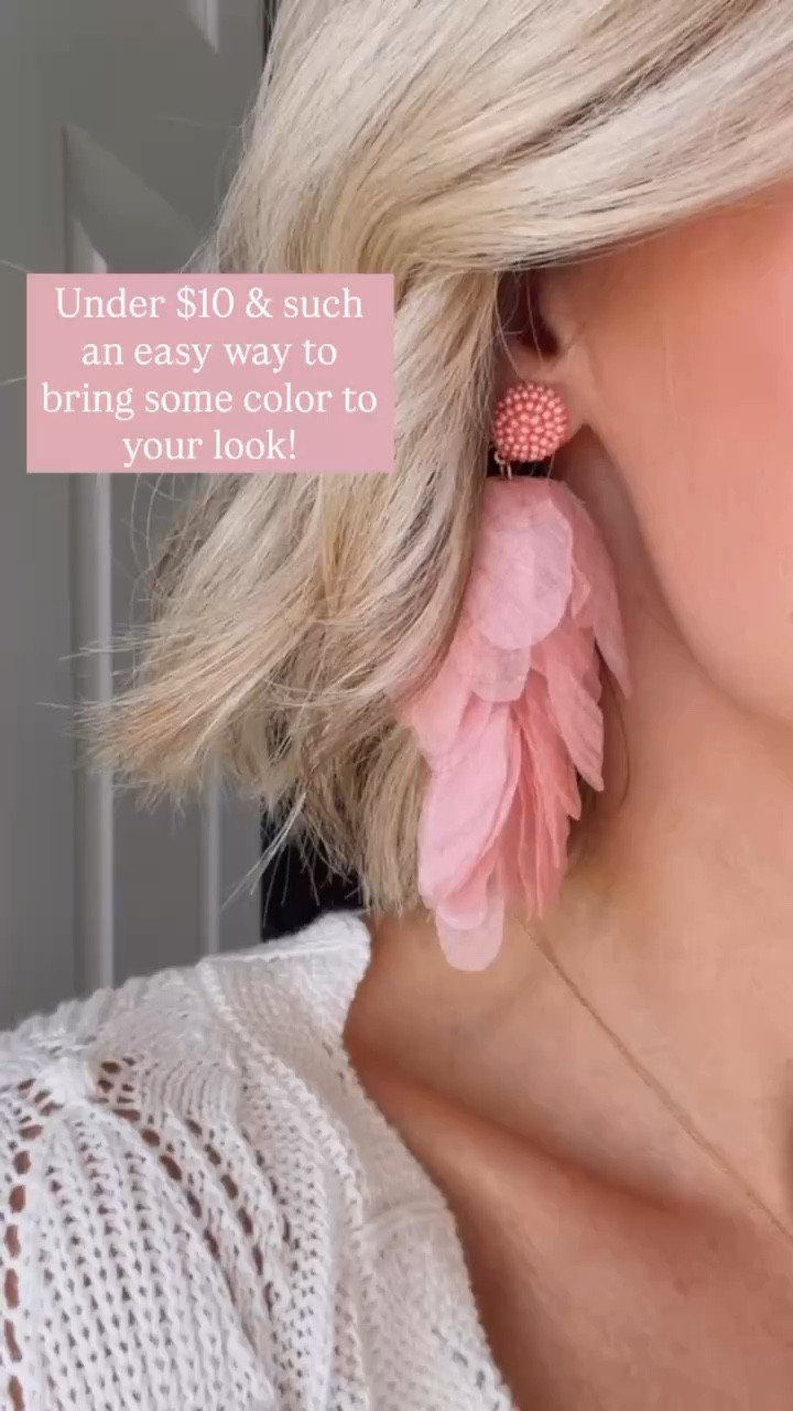 These statement earrings are so cute for spring!

Loverly Grey, statement earrings, statement jewelry, statement accessories 

#LTKootd