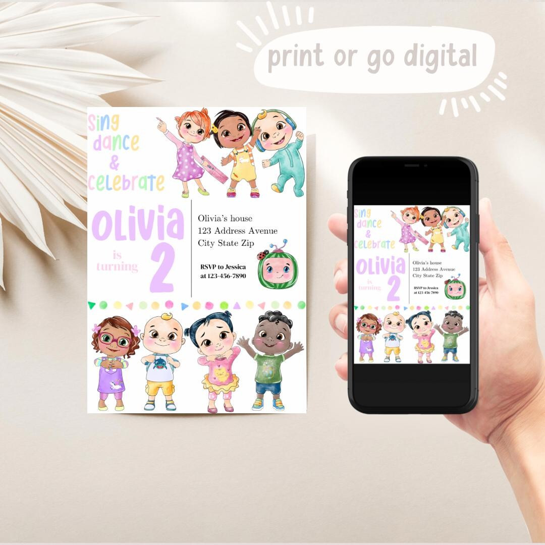 Coco Birthday Party Invitation, Coco Digital Download, Instant Download Printable, Coco Birthday ... | Etsy (US)