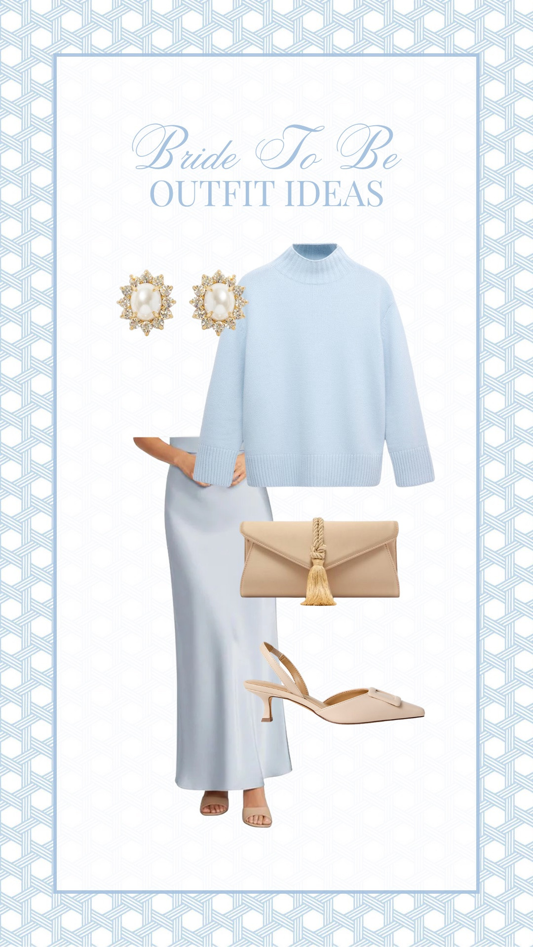 Outfit ideas for the bride to be!

Bridal outfit // bridal shower // engagement photo outfit