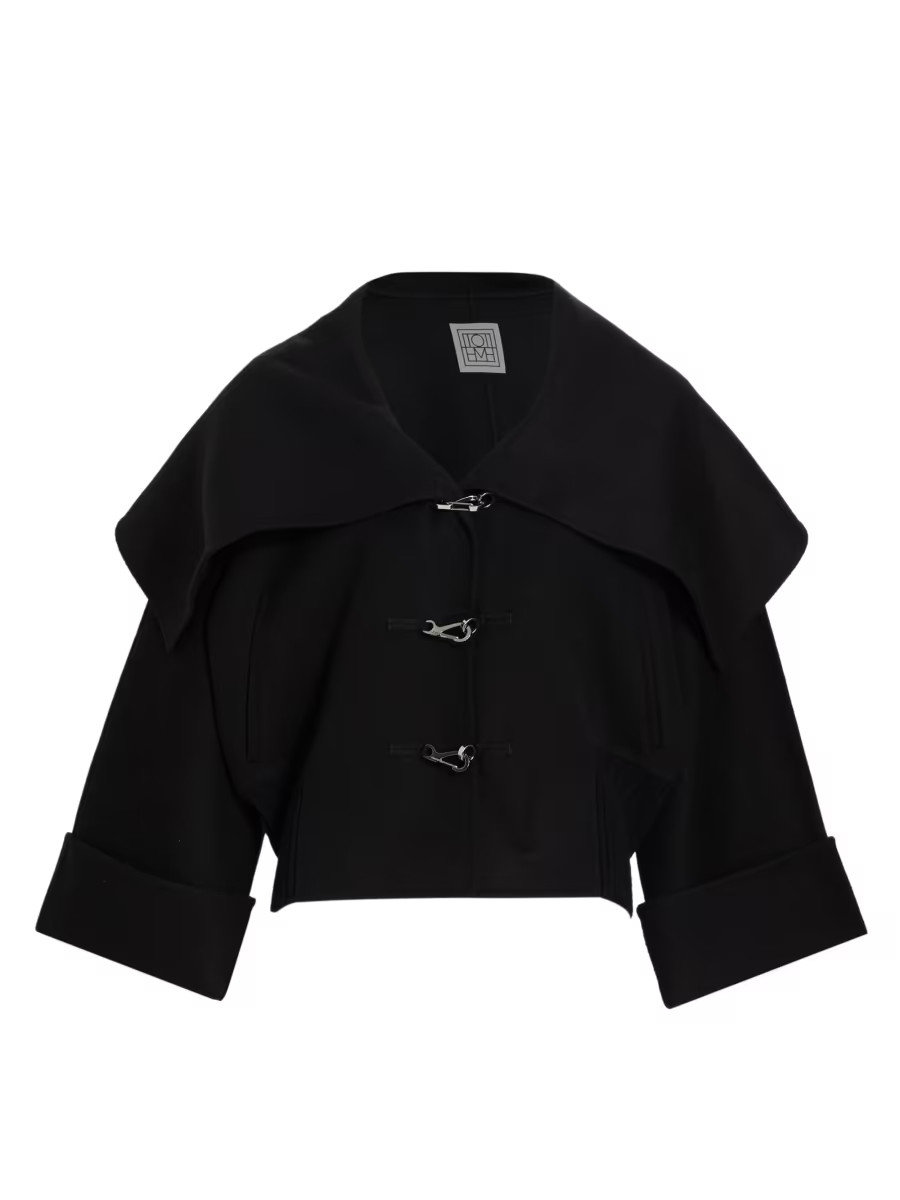 Oversized Clasp Jacket | Saks Fifth Avenue