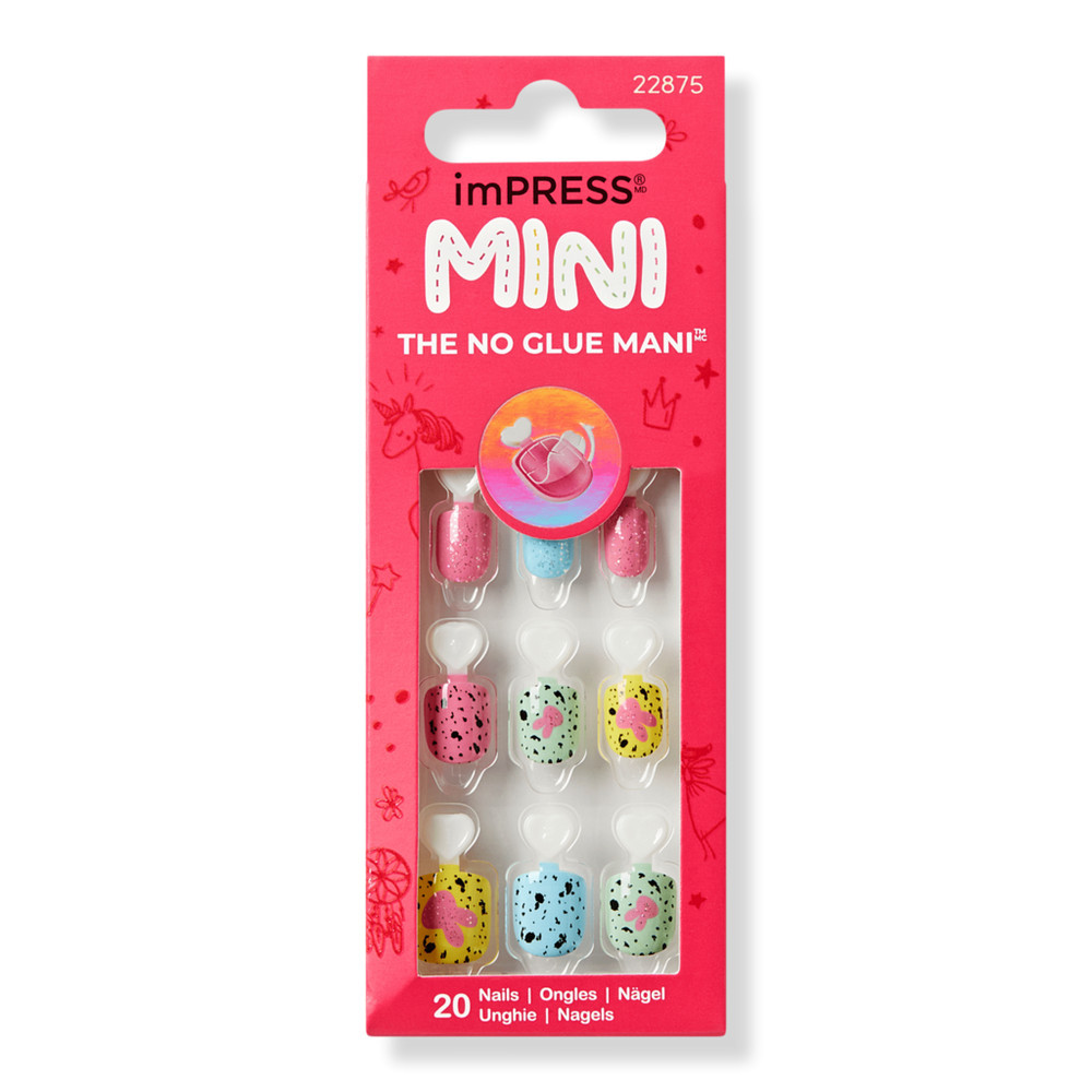Kiss imPRESS Mini Spring Press On Nails for Kids - Fluffy Tails | Ulta