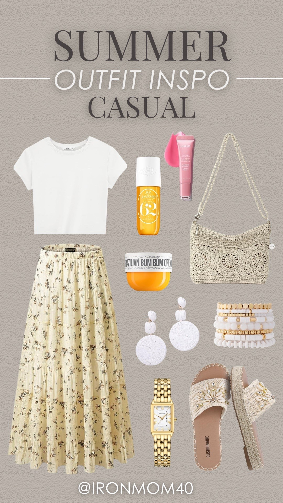 I love putting together cute summer outfits. Here's my casual summer outfit with a few must-haves from Sol de Janeiro.

#LTKMidsize #LTKOver40 #LTKgrwm