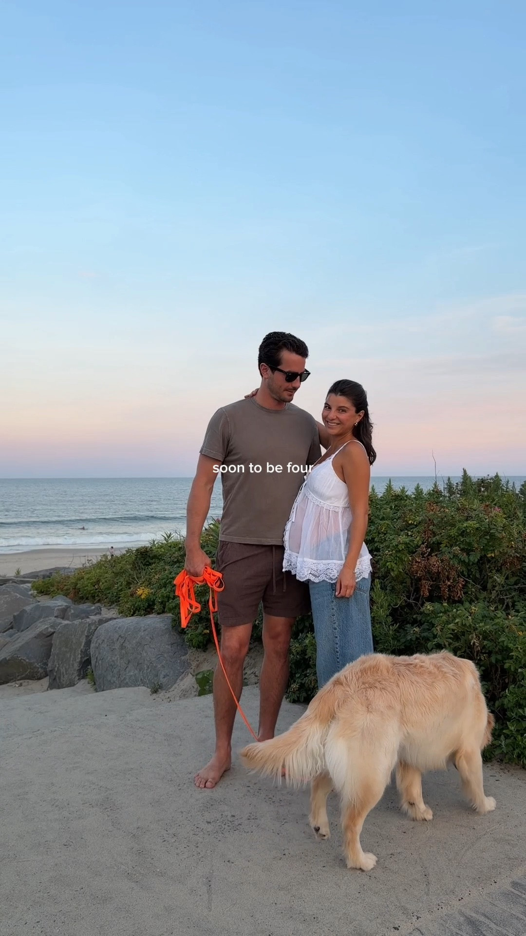 [6/30/26] #abercrombiepartner the kind of summer staples that grow with you 🤍 living in these easy, bump-friendly pieces from @abercrombie 

both our outfits are on sale for 20-40% off through 7/1! 

*Offer valid online only 6/25/2026-7/1/2026 in US/CA. Exclusions apply as indicated. Online price reflects discount.
