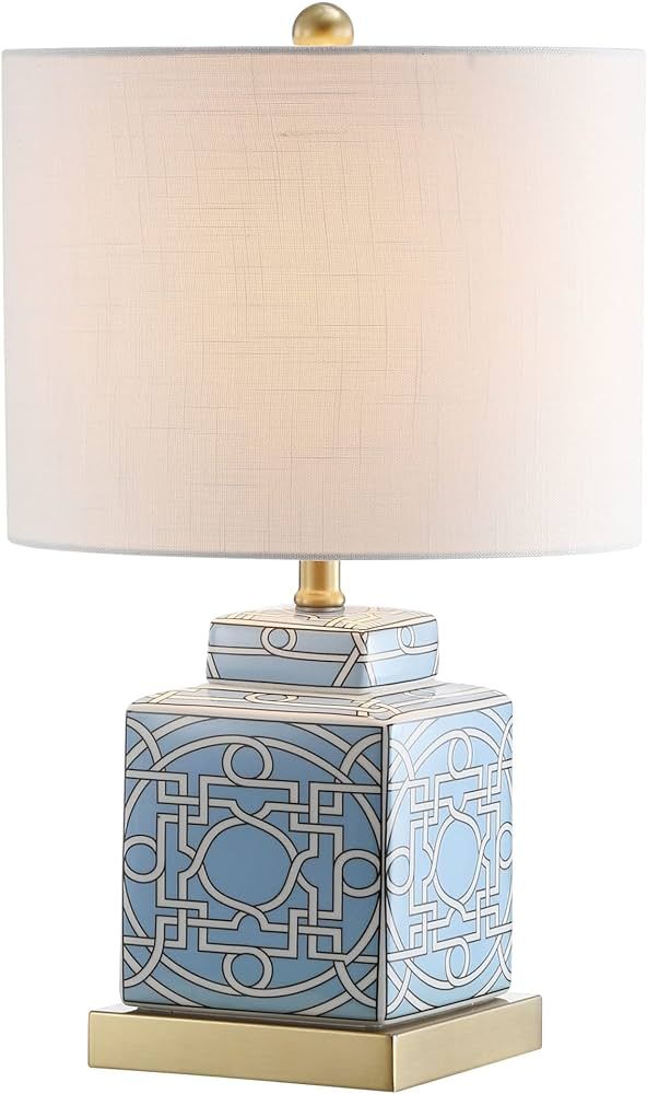 JONATHAN Y JYL3044A Catherine 22" Ceramic/Metal Ginger Jar LED Table Lamp Contemporary Transition... | Amazon (US)
