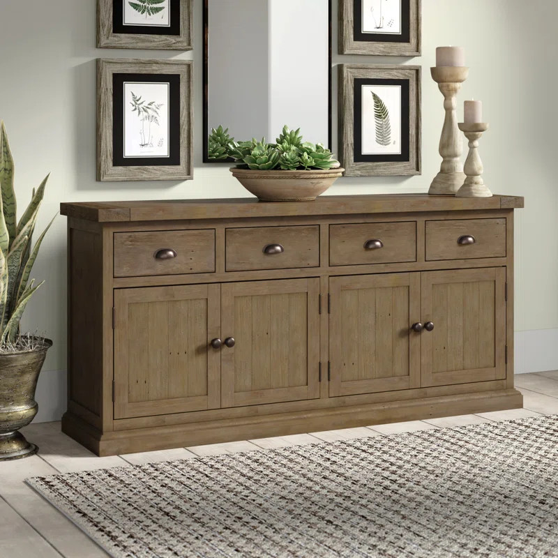 Kinston 74'' 4 Drawer Sideboard | Wayfair North America
