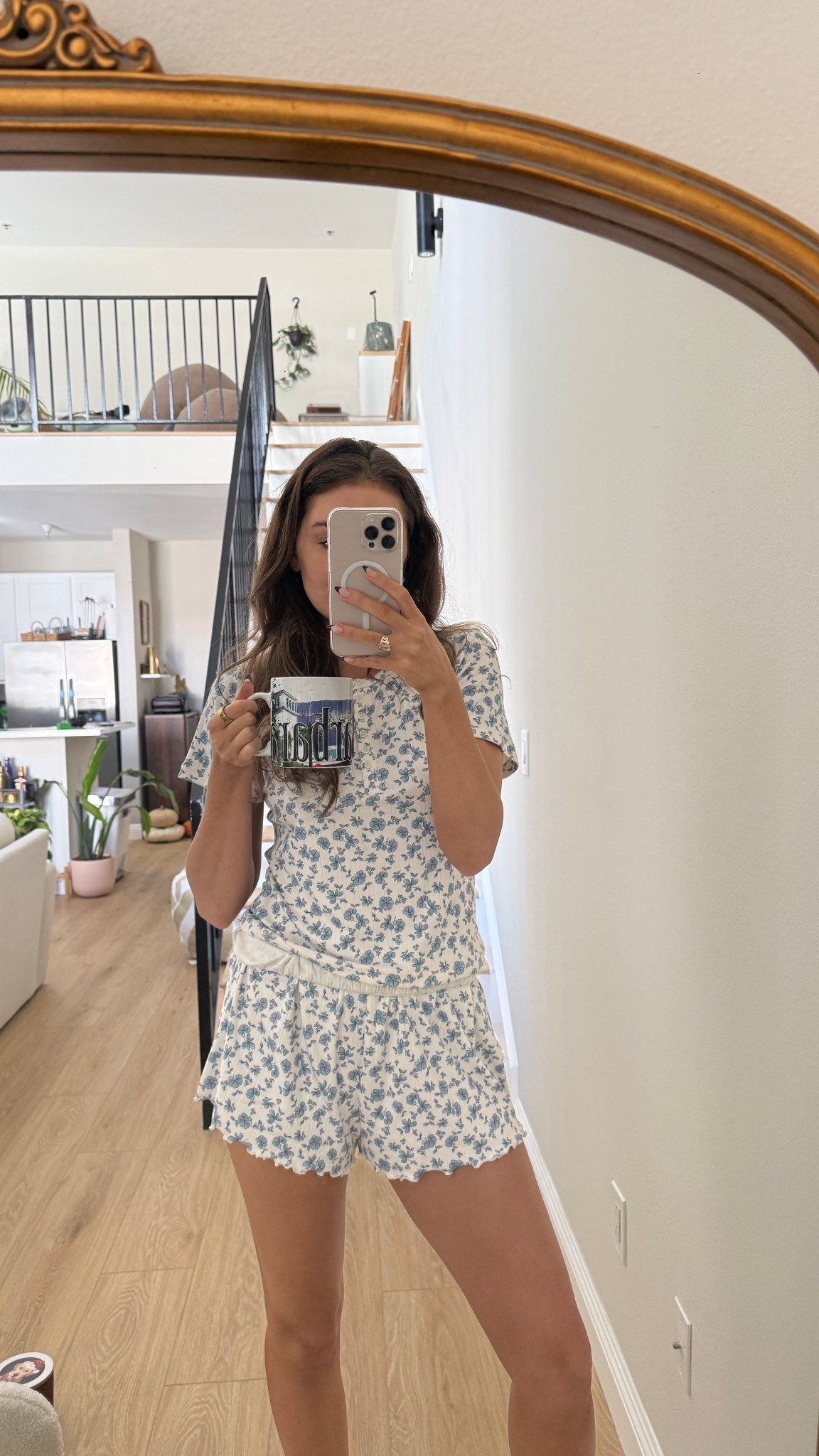 The cutest PJ’s!! I can’t even tell you guys how soft these are! They’re lightweight so you don’t get warm at night and I just feel like there’s such a cute girly vibe. I know it’s on the more expensive side for pajamas, but they are sustainably made so I hope that encourages you lol