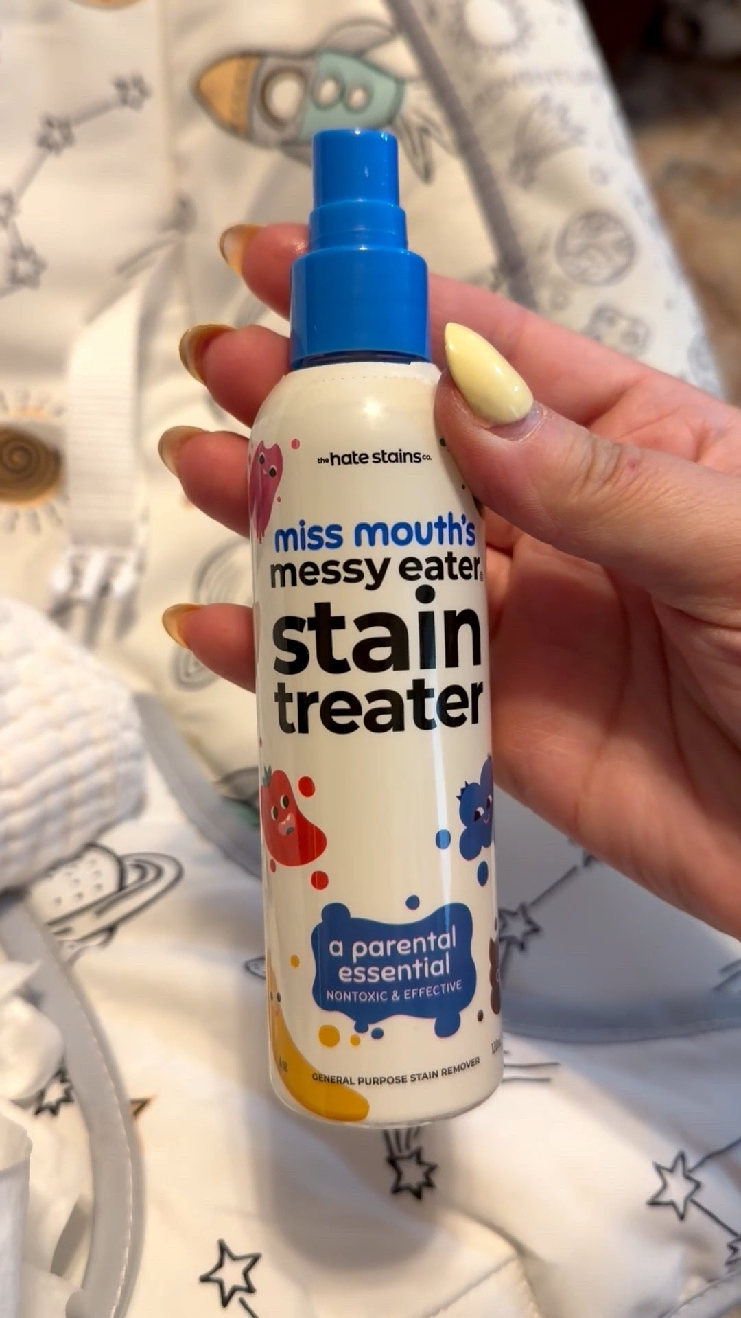 Miss Mouth's Messy Eater Stain Treater Spray - 4oz 2 Pack Stain Remover - Newborn & Baby Essentials - No Dry Cleaning Food, Grease, Coffee Off Laundry, Underwear, Fabric

#LTKBaby #LTKKids #LTKTravel