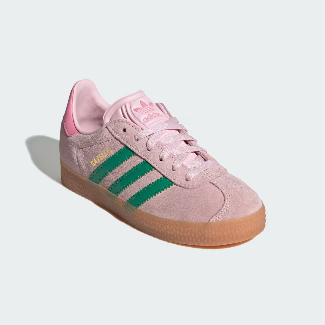 adidas Gazelle Shoes Kids Clear Pink 2.5 Kids - Originals Shoes | adidas (US)