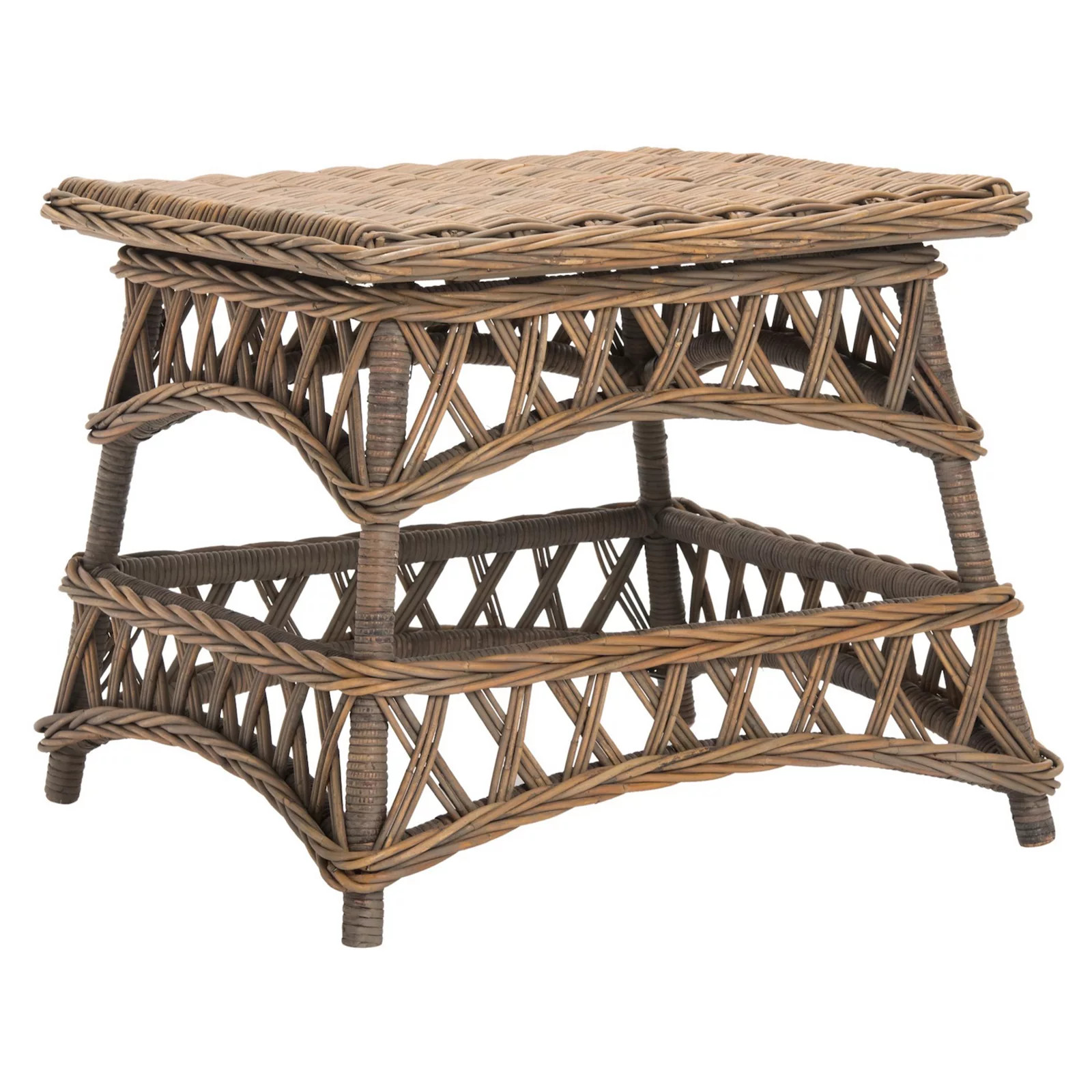Safavieh Sora Wicker End Table, Natural | Kohl's