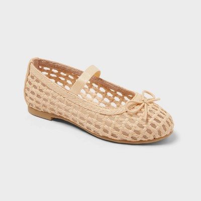 Toddler Lorna Mary Jane Flats - Cat & Jack™ Tan 9T | Target