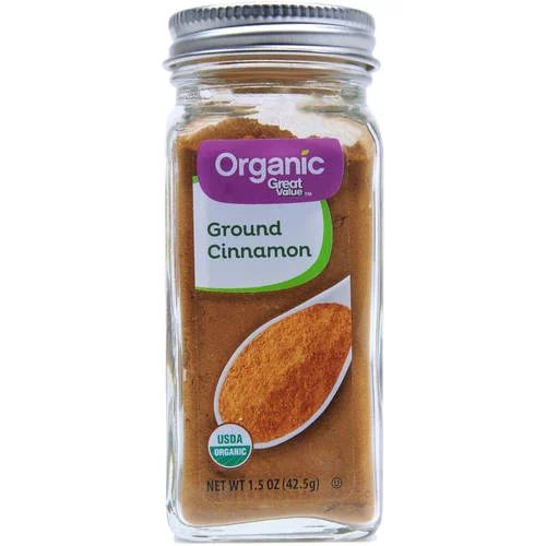 Great Value Organic Ground Cinnamon, 1.5 oz - Walmart.com | Walmart (US)