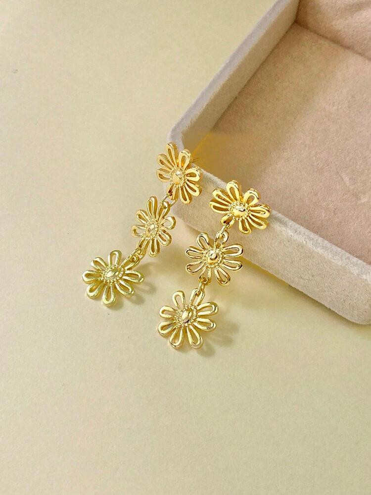 Flower Drop Earrings | SHEIN