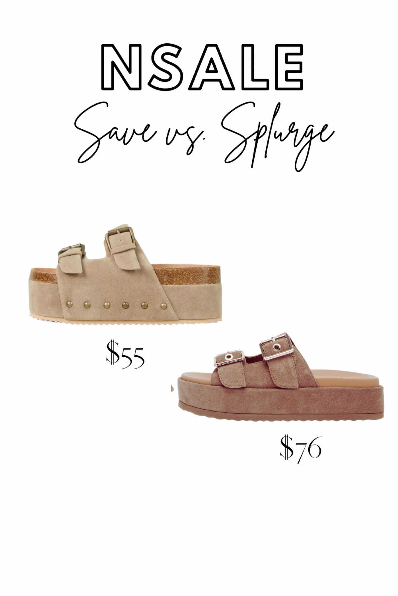 NSale look for less, platform
Sandals 

#LTKShoeCrush #LTKSaleAlert #LTKxNSale