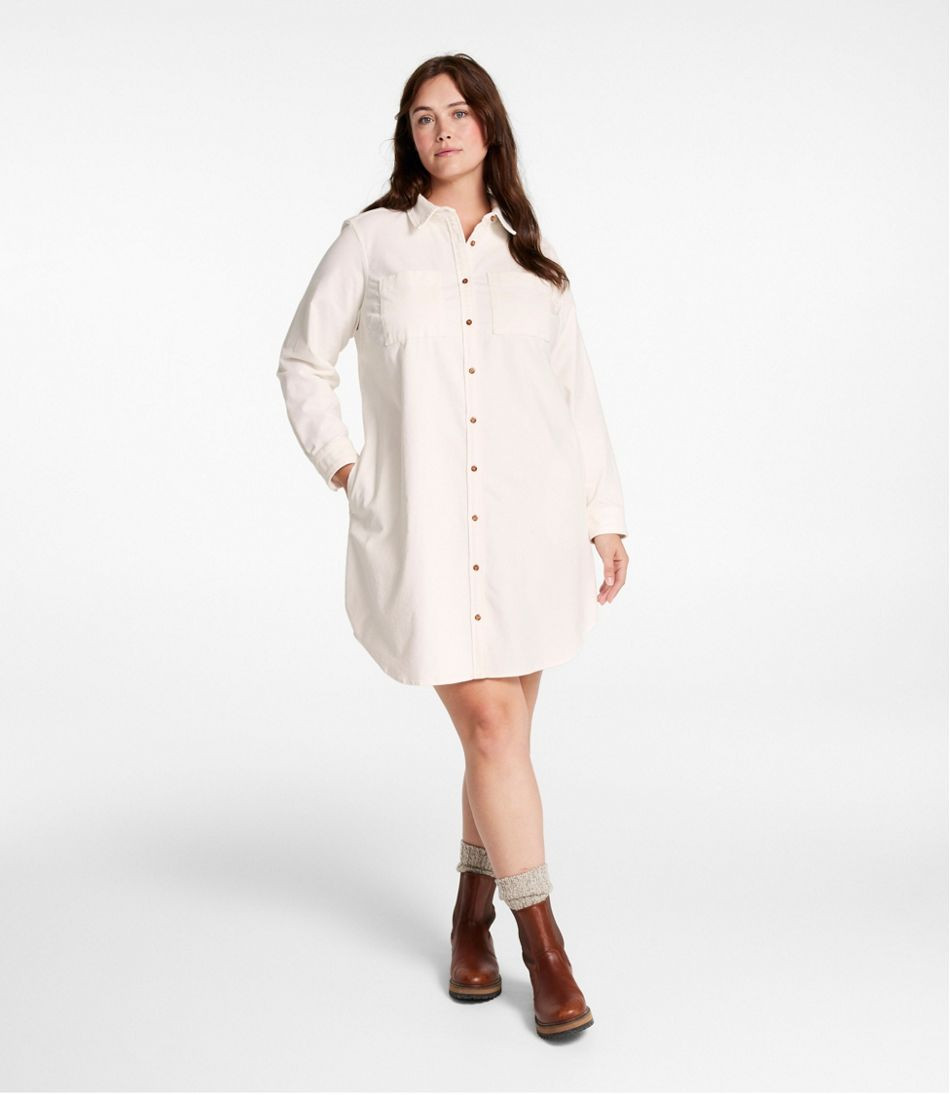 Women's L.L.Bean Heritage Corduroy Shirt Dress | L.L. Bean