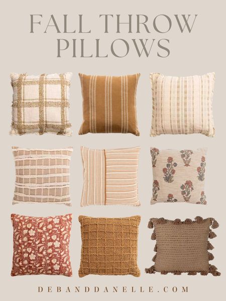 Fall throw pillows 😍

#LTKhome #LTKsalealert #LTKSeasonal
