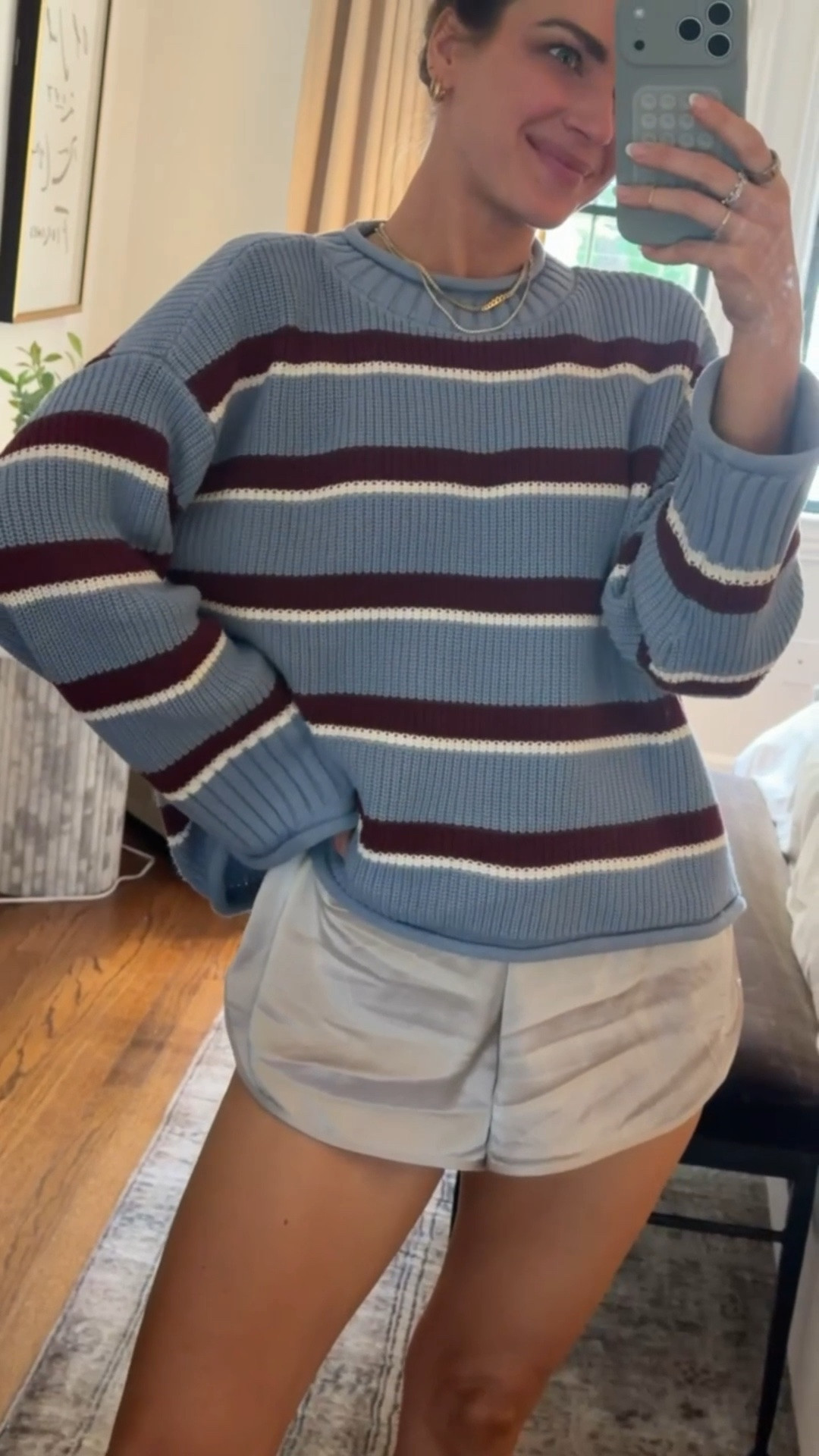 This Abercrombie roll-neck sweater is so cozy and 100% cotton!

#LTKootd