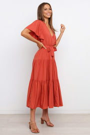 Barker Dress - Rust | Petal & Pup (US)
