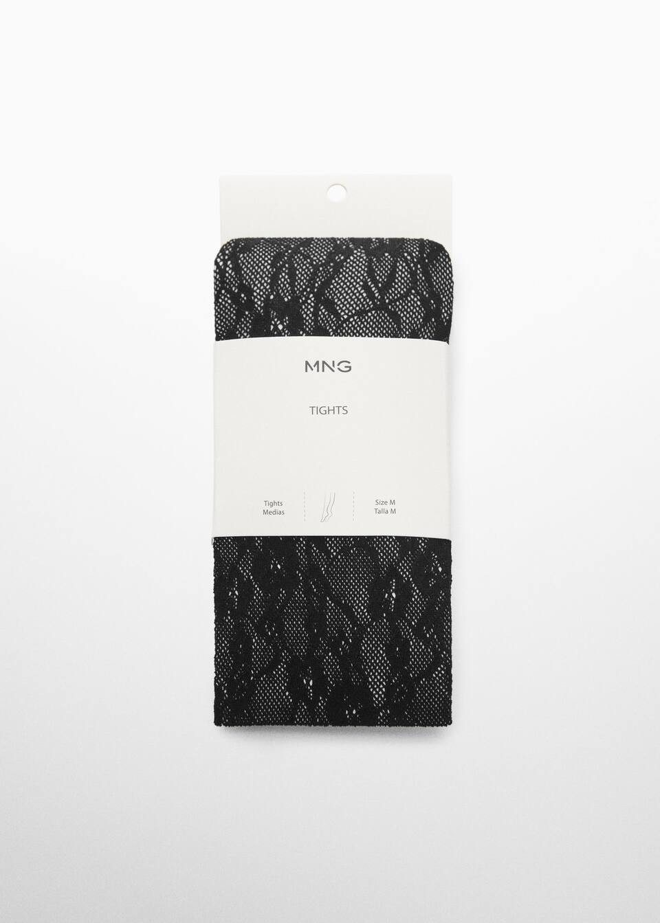 Openwork detail tights | MANGO (UK)