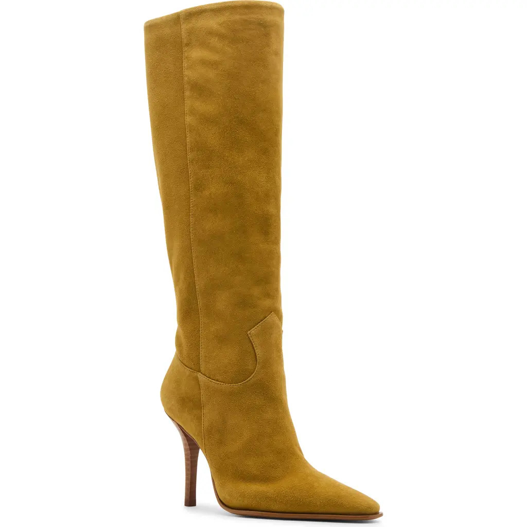 Steve Madden Wescot Knee High Boot in Olive Suede at Nordstrom Rack, Size 8.5 | Nordstrom Rack