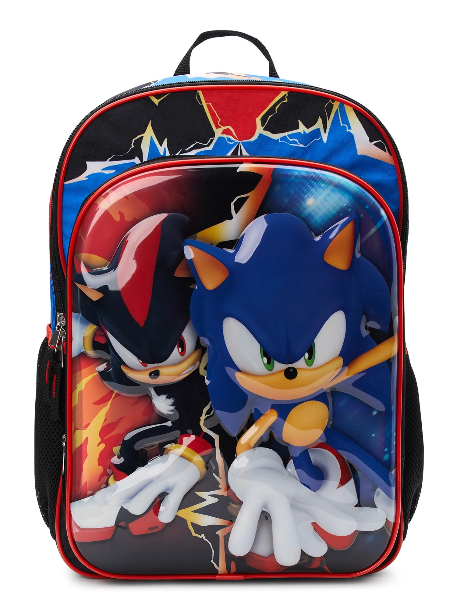 Sonic The Hedgehog Kids Knuckles 17" Laptop Backpack | Walmart (US)