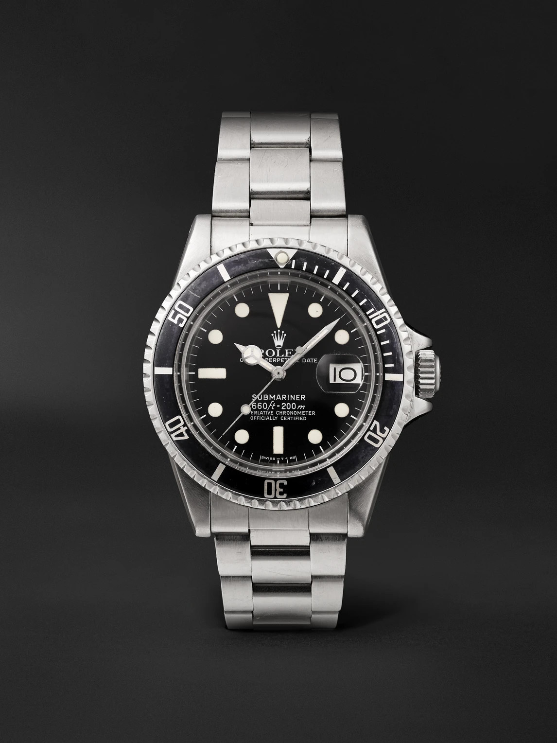 Stephanie Windsor - Rolex Vintage 1978 Submariner Automatic 40mm Stainless Steel Watch, ref. 1680 (Fits up to 7'' wrist) - Men - Black | Mr Porter (US & CA)