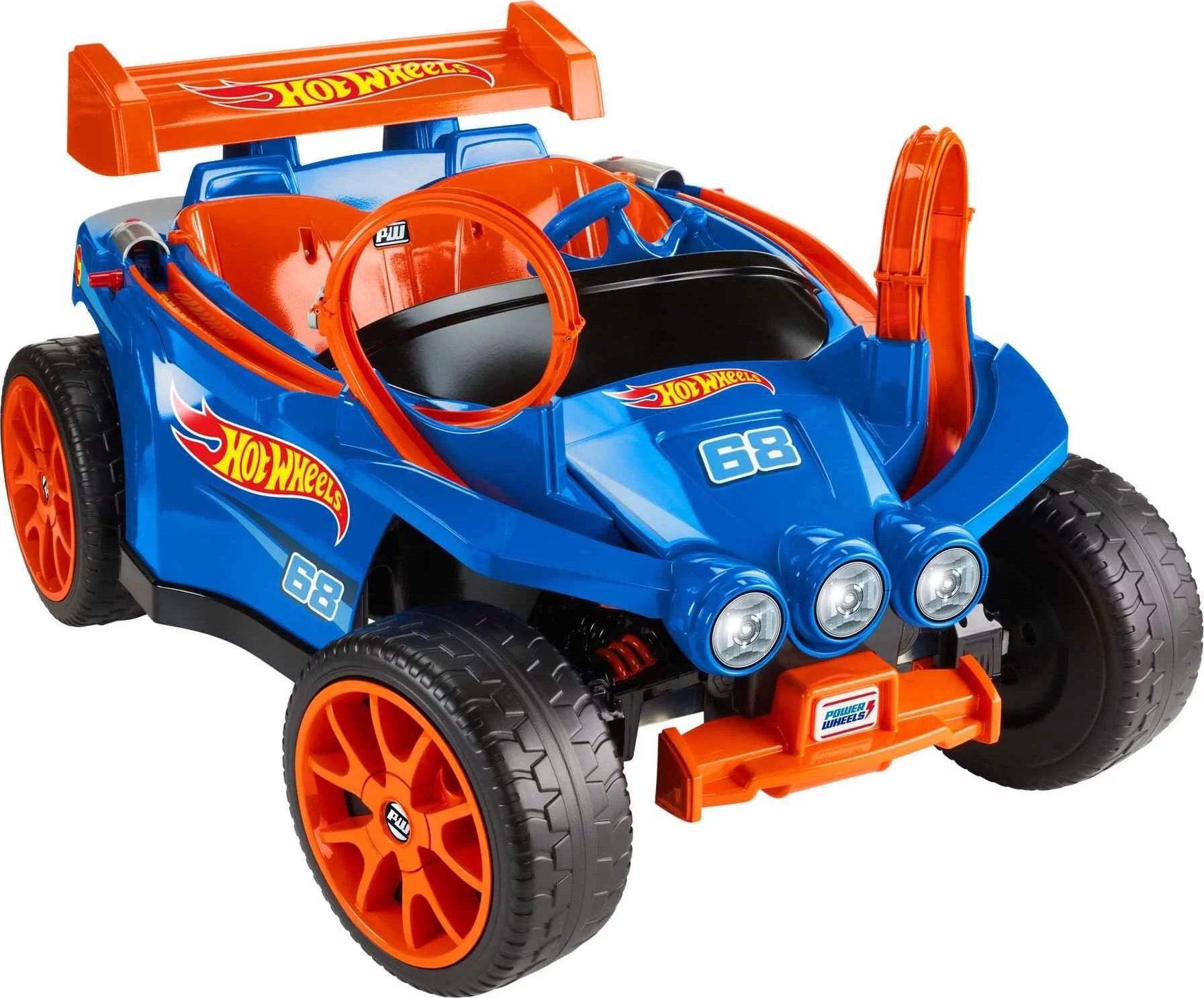 Power Wheels Hot Wheels Racer 12V Ride On and Playset with 5 Hot Wheels Die-Cast Vehicles - Walma... | Walmart (US)
