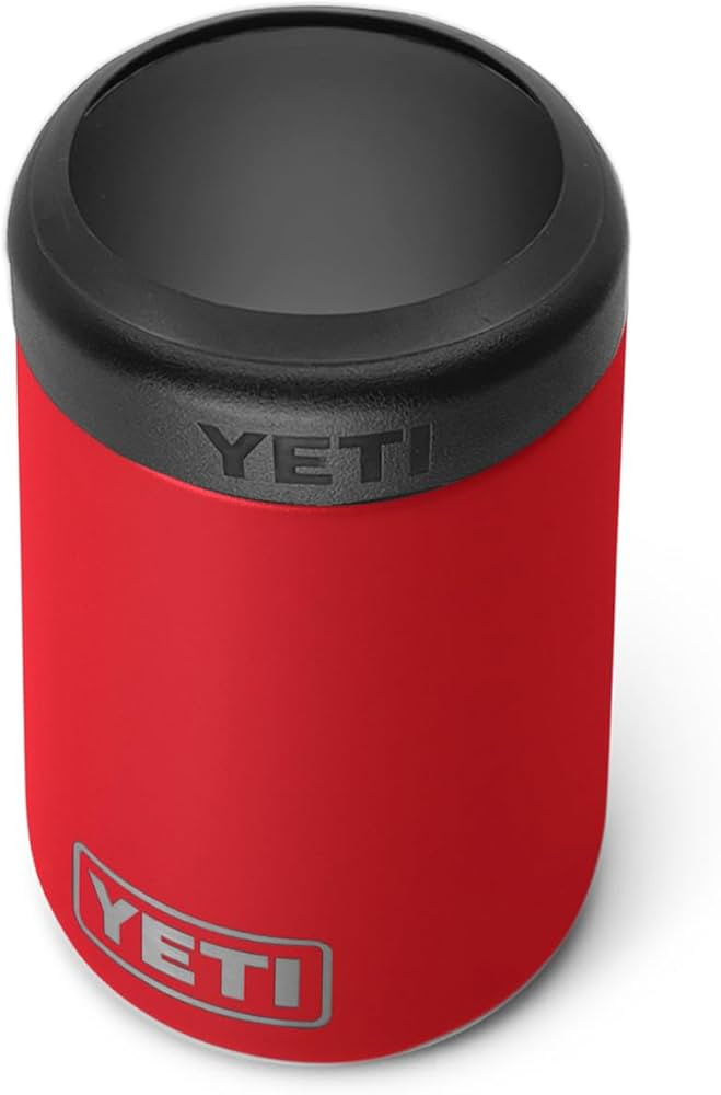 YETI Rambler 12 oz. Colster Can Insulator for Standard Size Cans, Rescue Red (NO CAN INSERT) | Amazon (US)