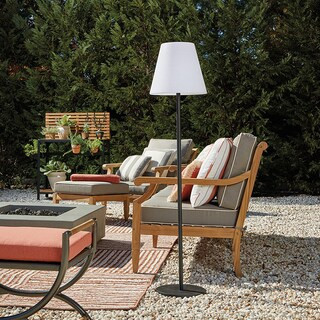 Solar LED Outdoor Floor Lamp | Ballard Designs, Inc.