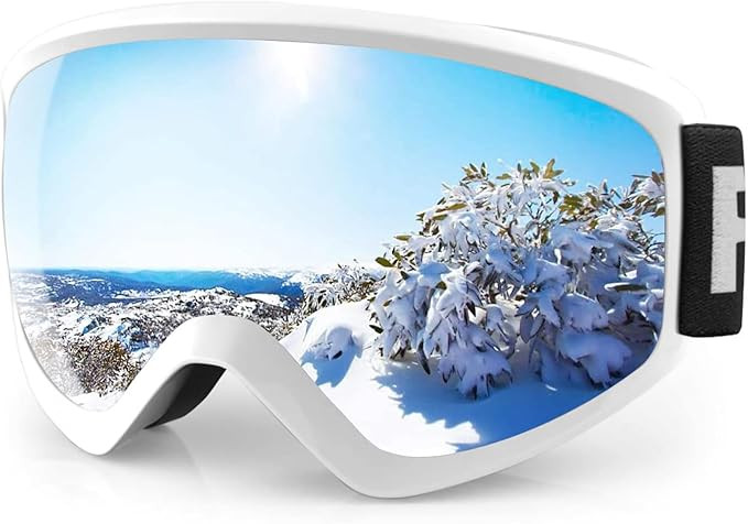 findway Kids Ski Goggles, Kids Snow Snowboard Goggles for Boys Girls Youth OTG | Amazon (US)