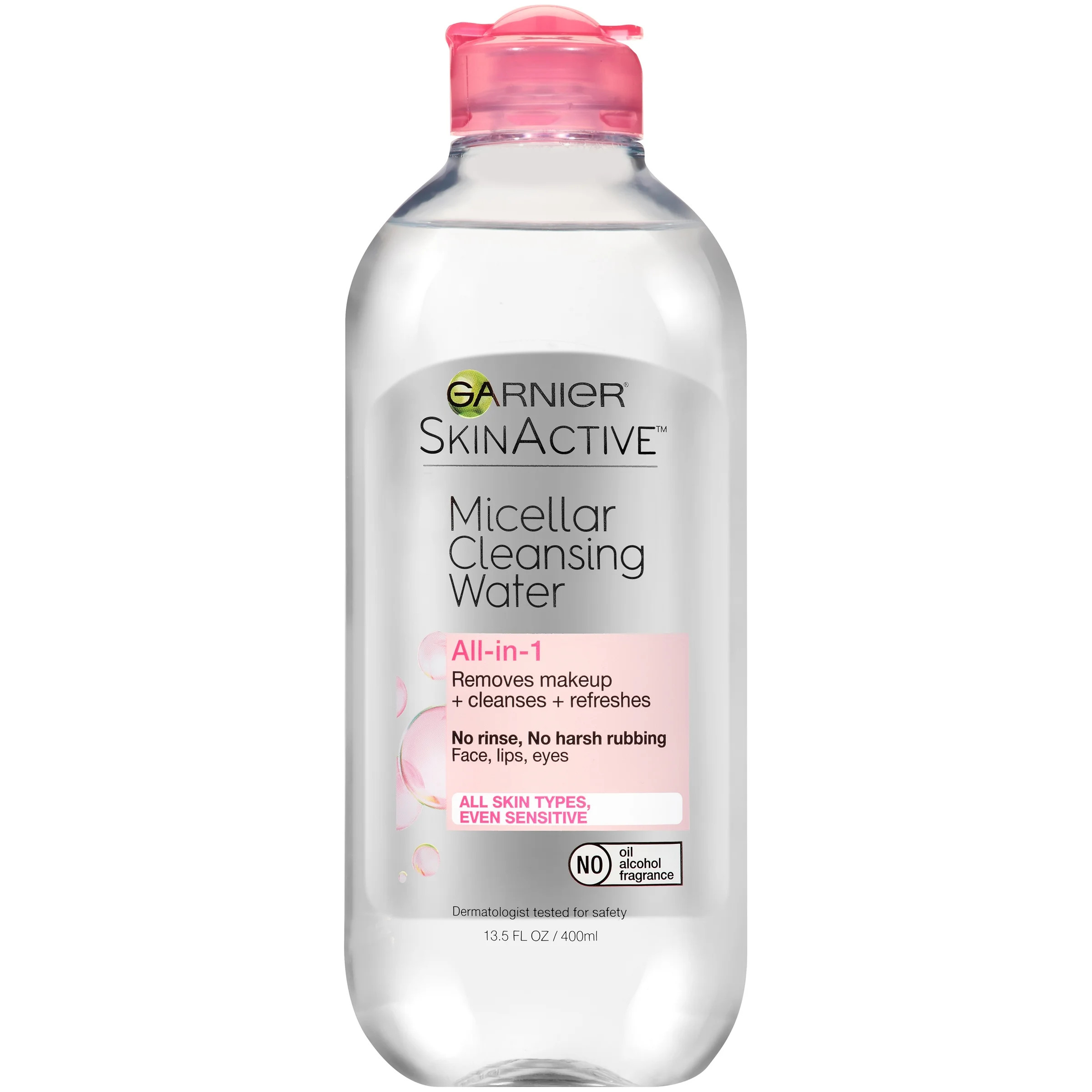 Garnier SkinActive Micellar Cleansing Water for All Skin Types, 13.5 fl oz | Walmart (US)