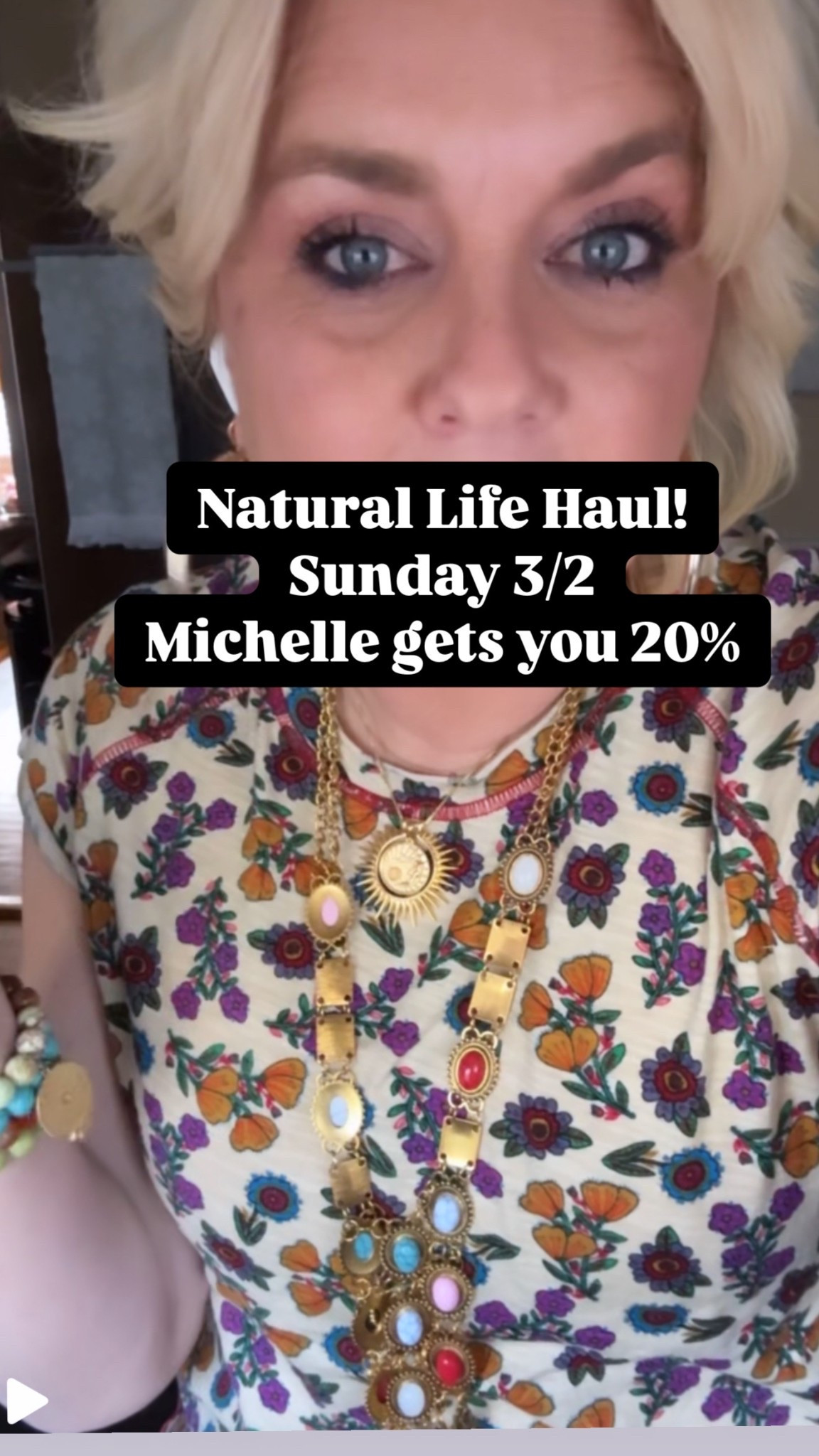 we have 20% everything at natural life Sunday 3/2! Code Michelle

#LTKSpringSale #LTKStyleTip #LTKMidsize
