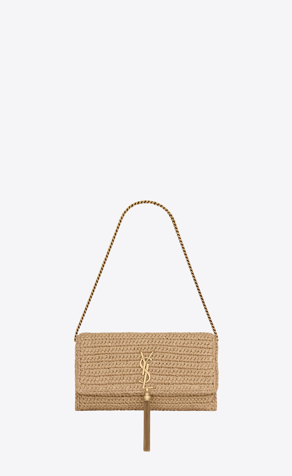 kate 99 with tassel in raffia | Saint Laurent Inc. (Global)