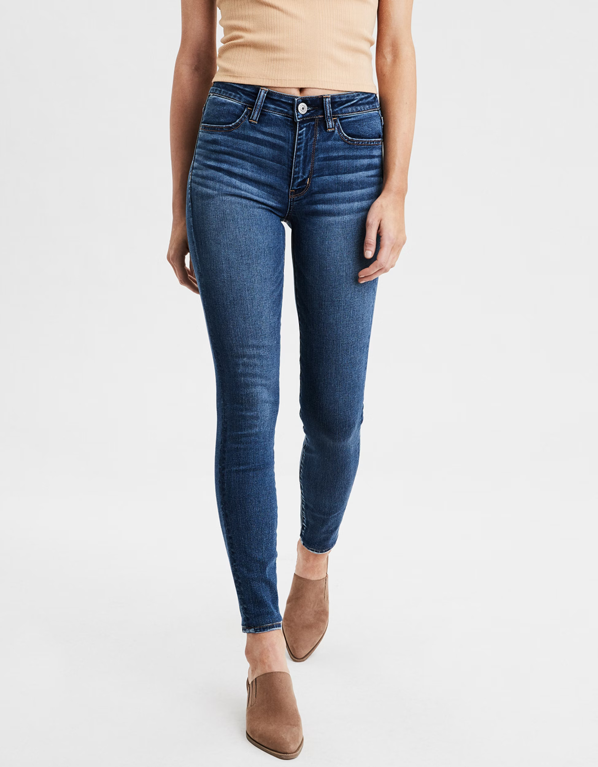 High-Waisted Jegging, Cobalt Jewel | American Eagle Outfitters (US & CA)