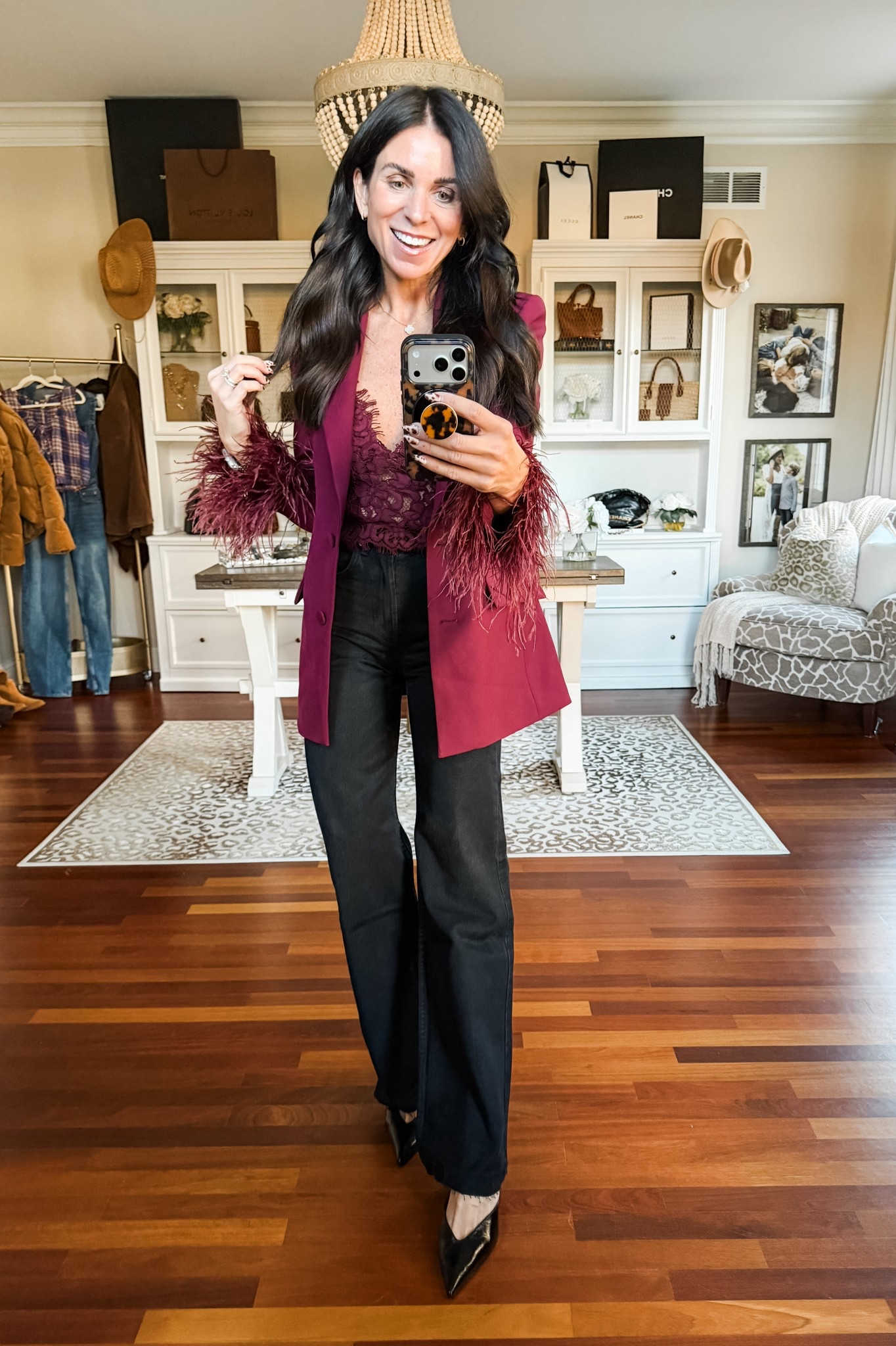 Small blazer and top
0 denim need a 2

#LTKStyleTip #LTKHoliday #LTKSeasonal