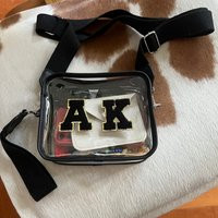 Customizable Stadium Approved Bags, For Concert Purse, Chenille Letters, Clear Bag, High Quality, In | Etsy (US)
