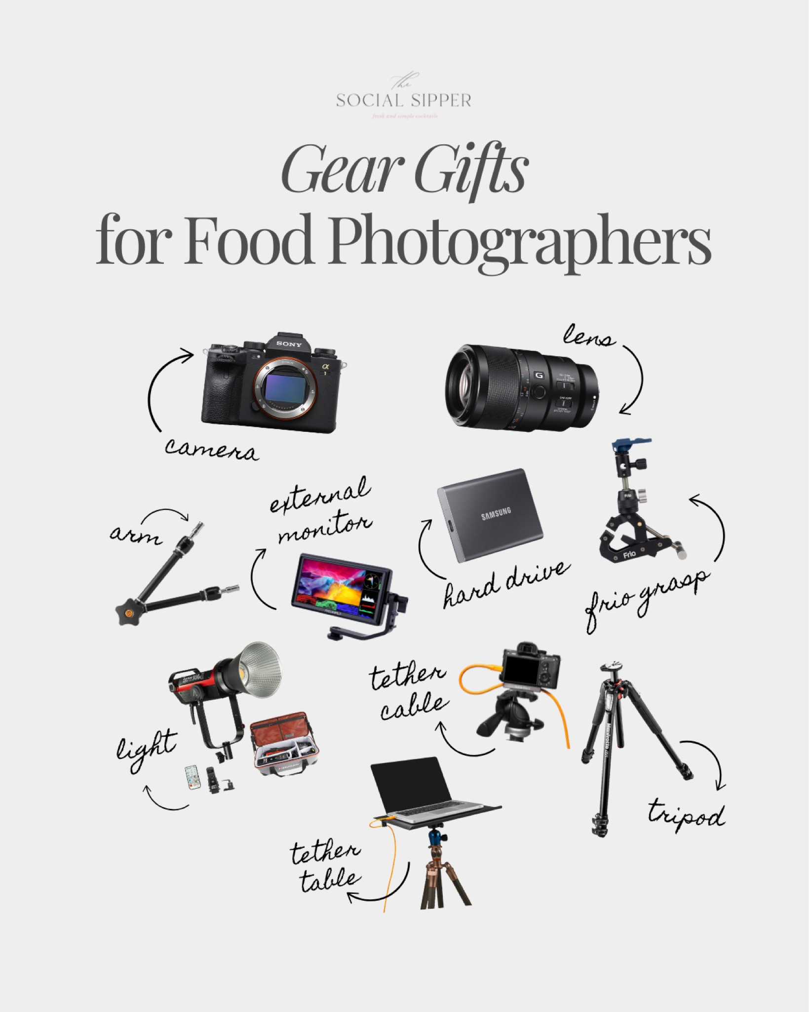 Our favorite gear and equipment for gifts for food and drink photographers and creators!

#LTKCyberWeek #LTKGiftGuide #LTKHoliday