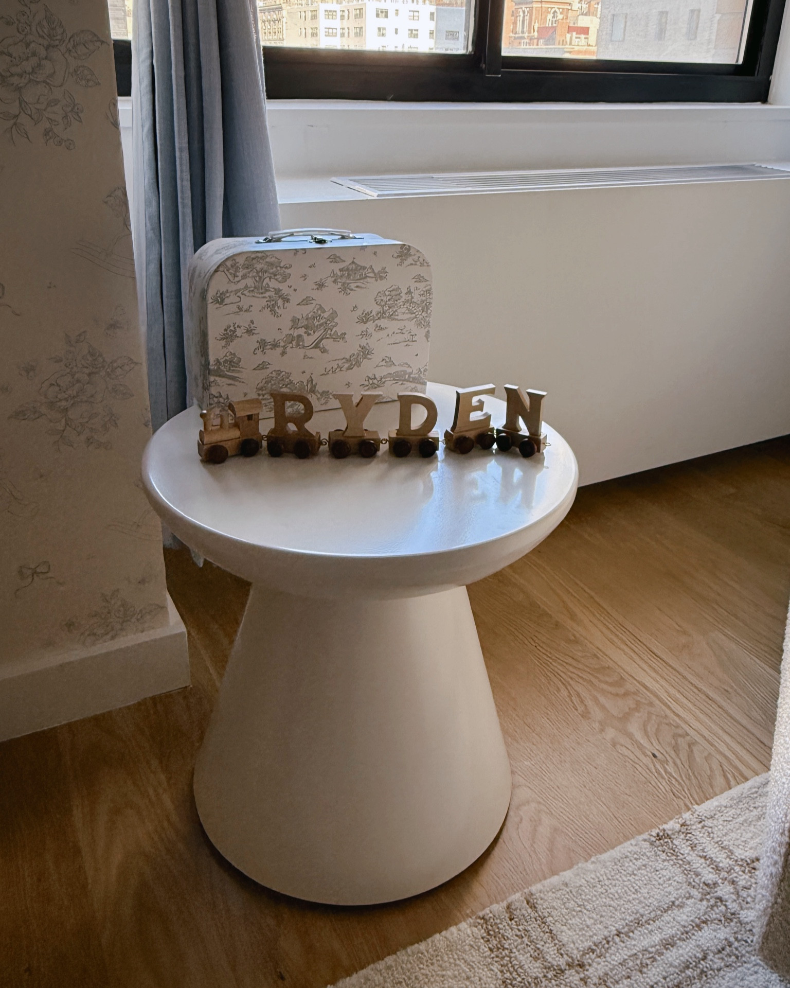 Side table is on clearance! There’s a new version also linked with a changing port

#LTKHome #LTKSaleAlert