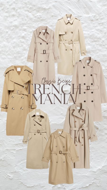 Trench season. 
I’ve made a selection of some of the best ones available now on line in the classic beige. Both high street and high end. 
I trench più belli online nella forma classica e nel colore tradizionale beige. Ho selezionato sia tra brand luxury che tra brand più economici. Ho escluso Burberry perché per quello non avete bisogno dei miei link 😁

#LTKover40 #LTKeurope #LTKstyletip