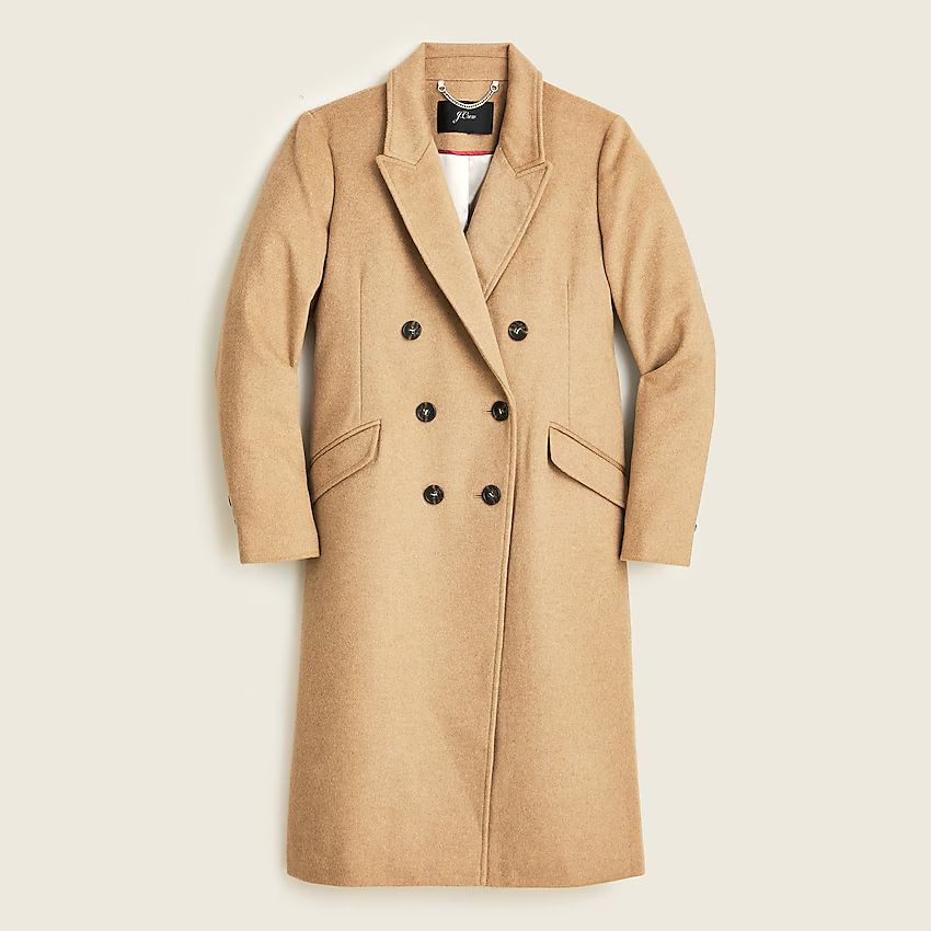 Double-breasted topcoat in Italian wool-cashmereItem AT700 
 Reviews
 
 
 
 
 
28 Reviews 
 
 |
 ... | J.Crew US