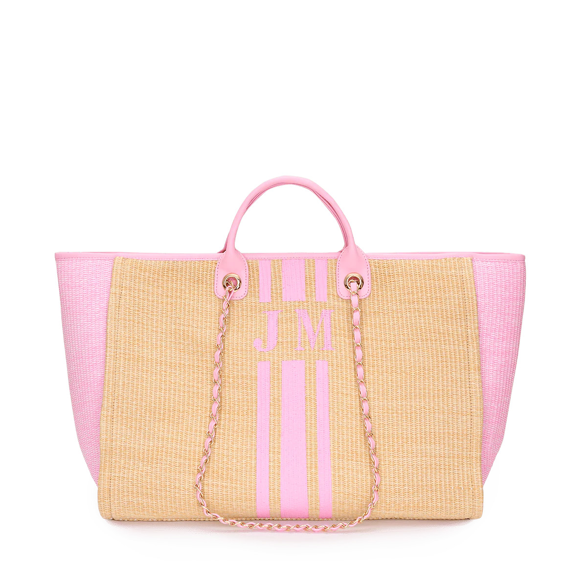 The Lily Canvas Jumbo - Pink and Biscuit | Lily and Bean