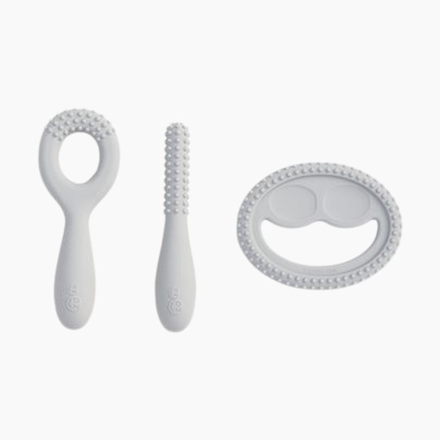 ezpz Oral Development Tools in Pewter | Babylist